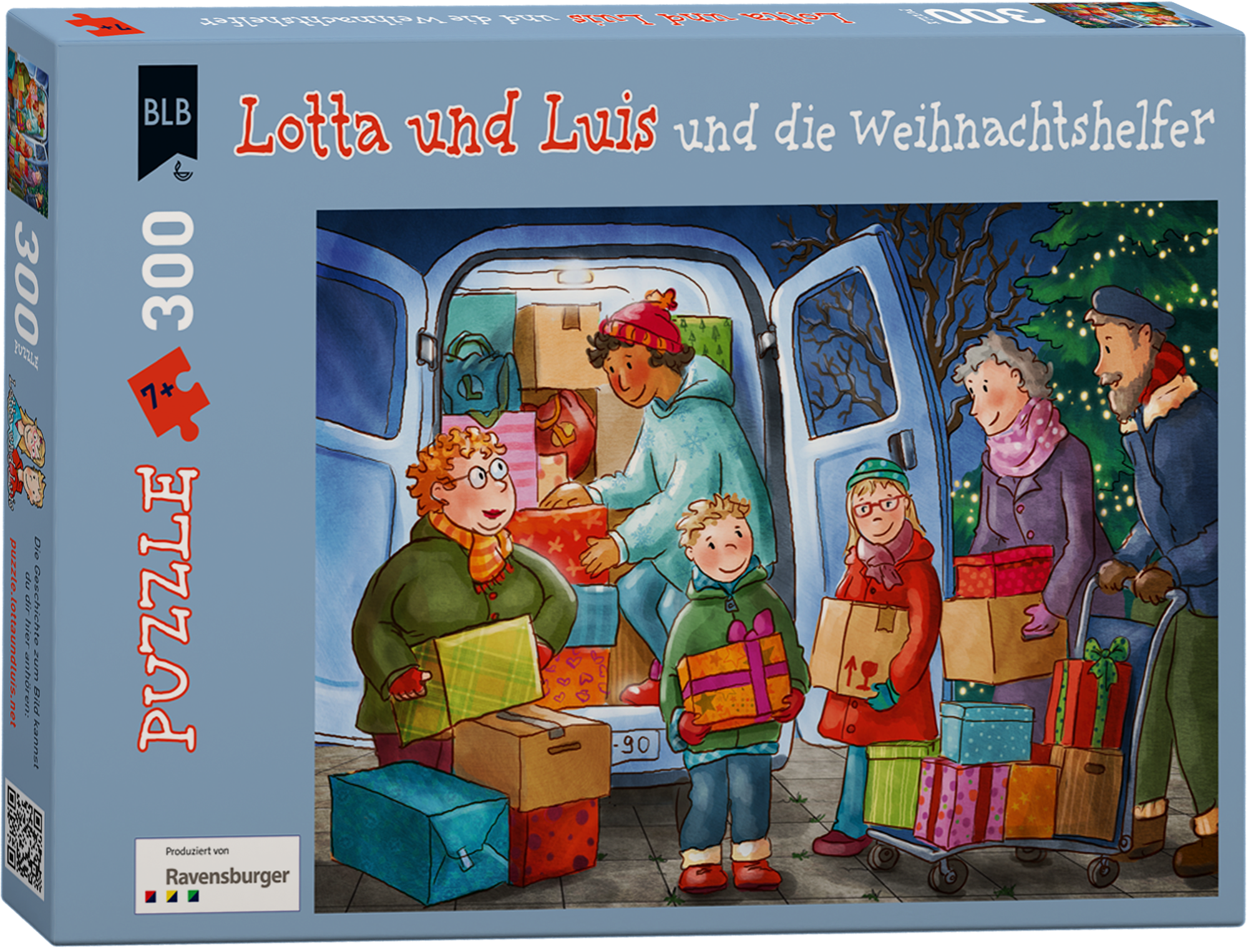 Lotta und Luis und die Weihnachtshelfer - Puzzle