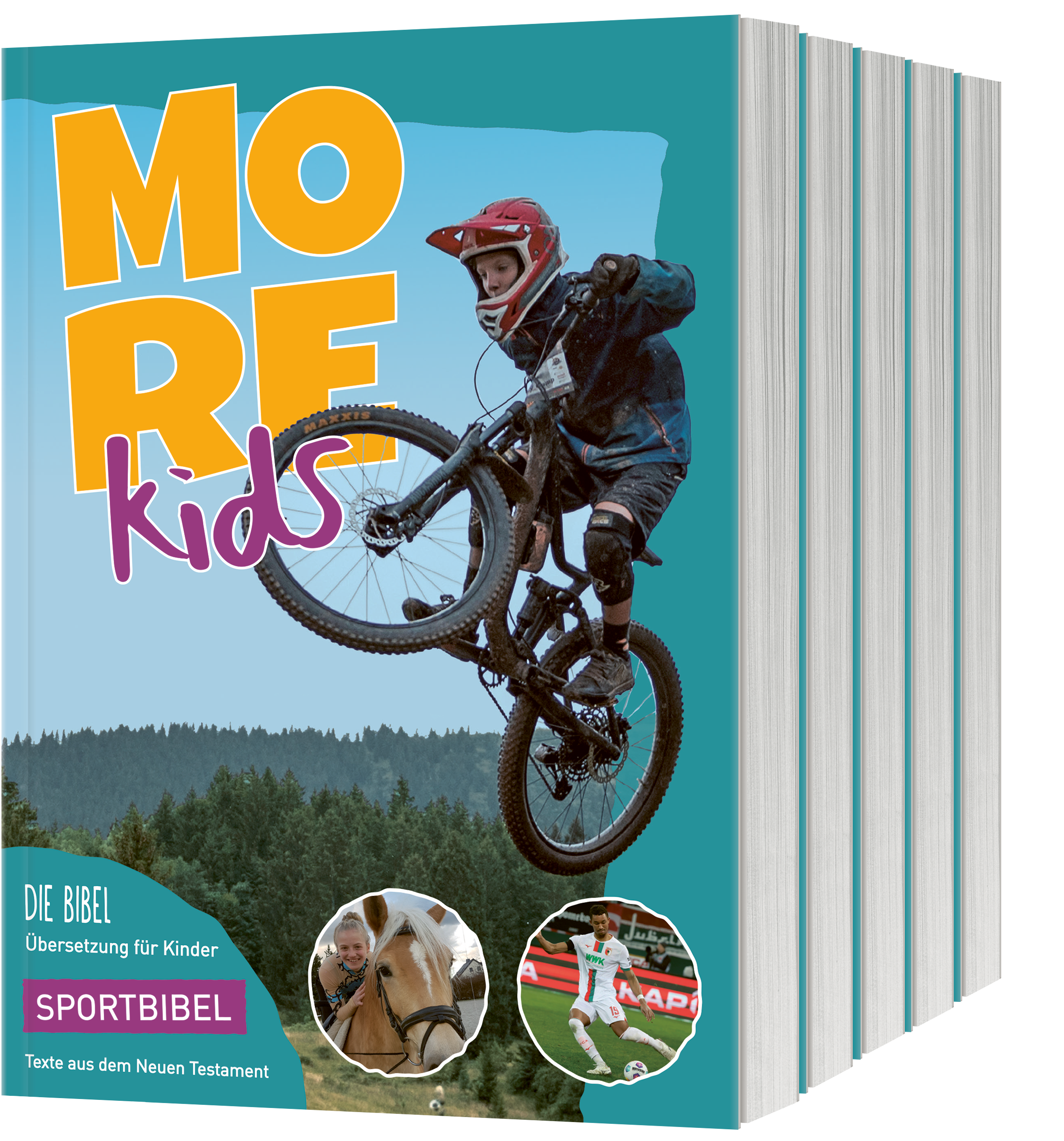 MOREkids  Sportlerbibel - Paket (5 St. )