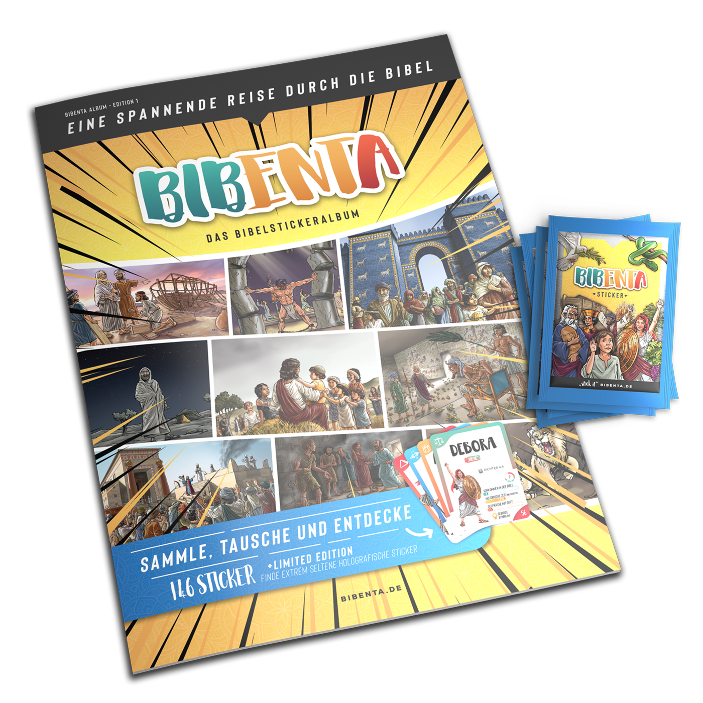 Bibenta - Das Stickeralbum