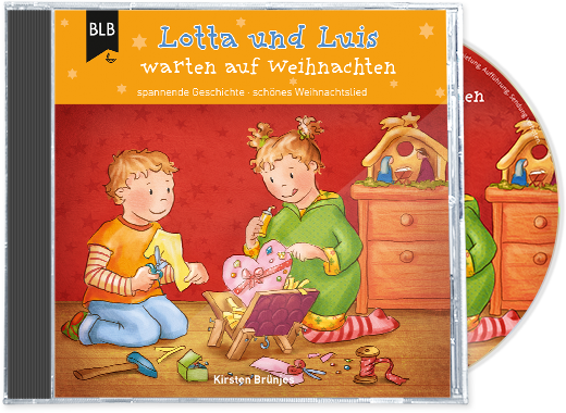 Lotta und Luis warten auf Weihnachten
